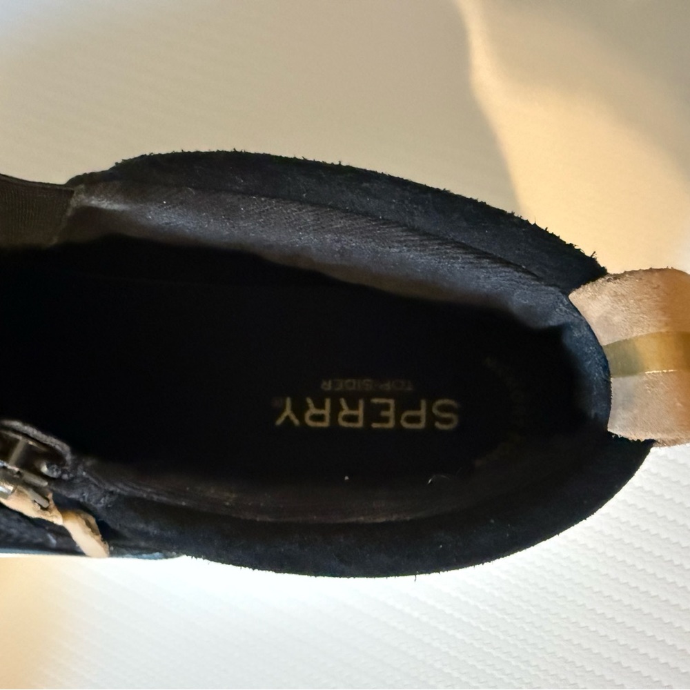 Sperry Black Slip-On Shoes